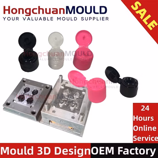 8 Cavity Injection Moulding Mold for Detergent Caps Mould Designer