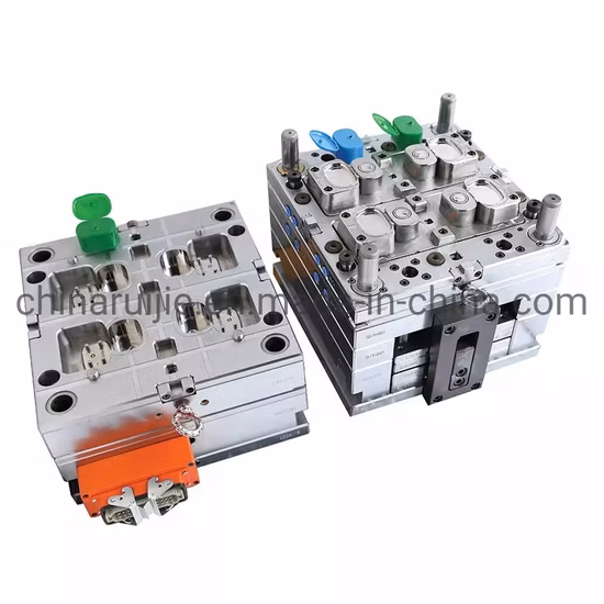 Custom Plastic Injection Bottle Lid Closure Mold Flip Top Cap Mould