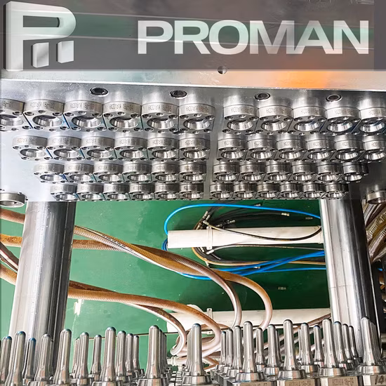 38mm 45mm Short Neck Small Plastic Bottle Cooking Oil Jar Container Making Heat Pet Preform Injection Mold Machine with Hot Runner